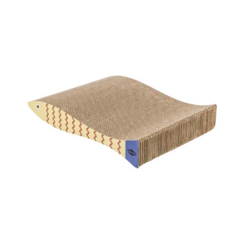 Дряпка (кігтеточка) для котів Trixie риба картонна з котячою м'ятою 2 шт (4011905480152)