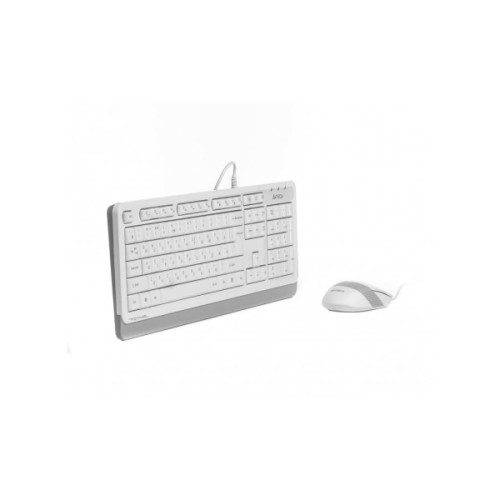 Комплект A4Tech F1010 White (4711421943307)