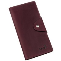 Гаманець Shvigel Жіночий з вінтажної шкіри Бордовий (16166)