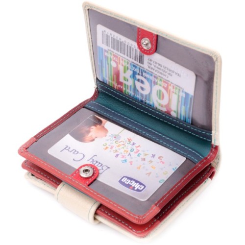 Гаманець ST Leather Из натуральной кожи Белый (19440)