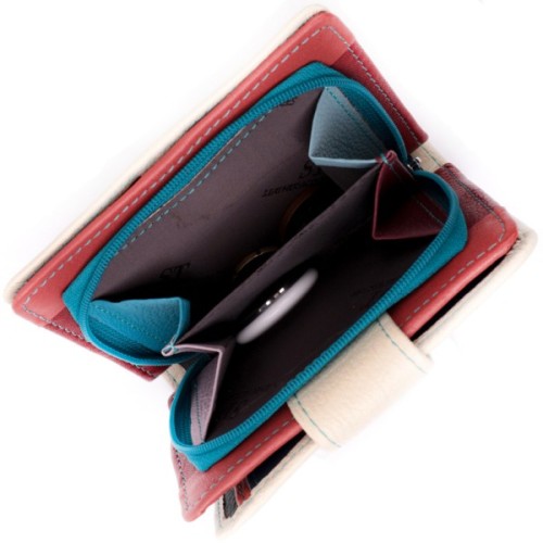 Гаманець ST Leather Из натуральной кожи Белый (19440)