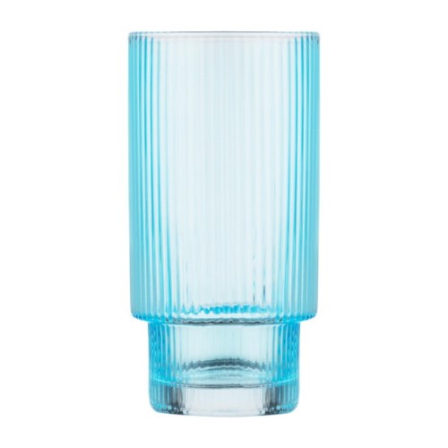 Набір склянок Ardesto 380мл, 2шт, скло, блакитний (AR2638SBL)
