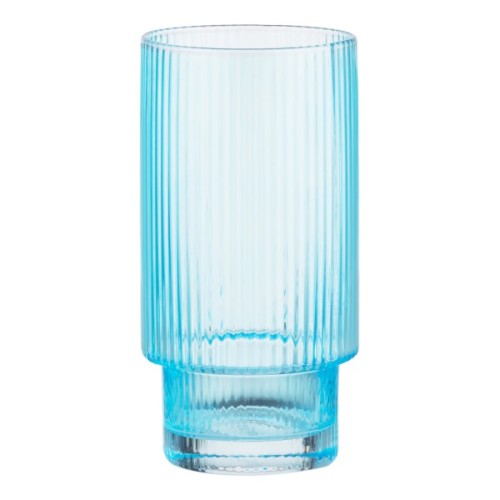 Набір склянок Ardesto 380мл, 2шт, скло, блакитний (AR2638SBL)