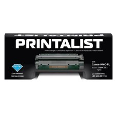 Картридж Printalist Canon 046, LBP-650/MF-730 1249C002 Cyan (Canon-046C-PL)