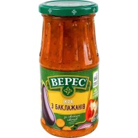 Овочева консервація Верес Ікра з баклажанів 435 г (4823105408566)