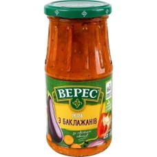 Овочева консервація Верес Ікра з баклажанів 435 г (4823105408566)