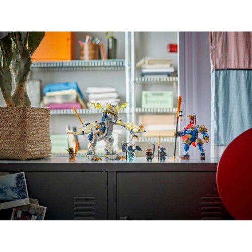 Конструктор LEGO NINJAGO Розбійник: Робот-вершник на драконі (71843)