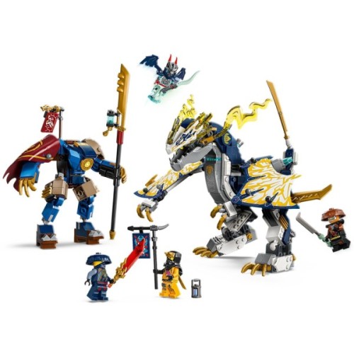 Конструктор LEGO NINJAGO Розбійник: Робот-вершник на драконі (71843)