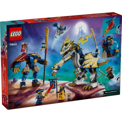 Конструктор LEGO NINJAGO Розбійник: Робот-вершник на драконі (71843)