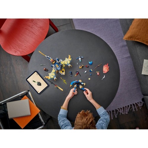 Конструктор LEGO NINJAGO Розбійник: Робот-вершник на драконі (71843)