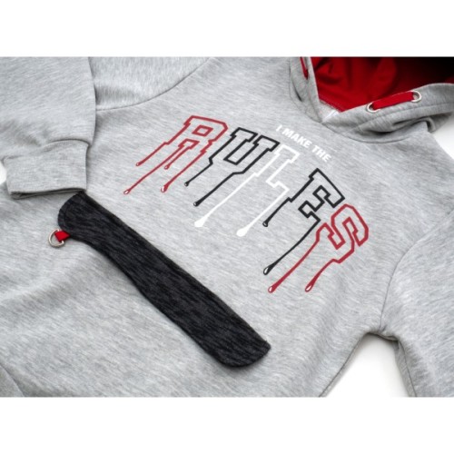 Спортивний костюм дитячий Elnino RULES (20727-140B-gray)