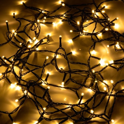 Гірлянда YES! Fun Нитка 120 LED Тепло-біла 8.4 м 8 режимів Мерехтіння (974832)