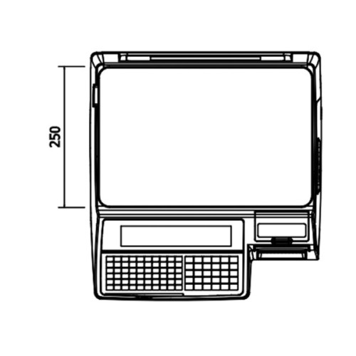 Ваги торгівельні CAS CL-5200-B без стойки (CL-5200-B)