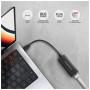 Перехідник USB-C to RJ45 Ethernet 1000Mbps black AXAGON (ADE-ARC)