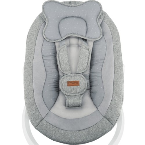 Крісло-гойдалка MoMi PEARL baby swing grey (BULE00040)