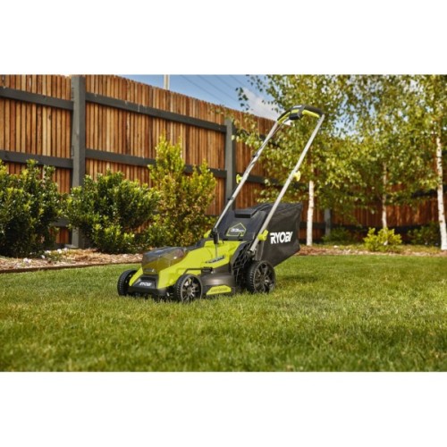 Газонокосарка Ryobi ONE+ HP RY18LMX33A-0 18V, 33см, 30л, 25-90мм, 9.3кг (без АКБ та ЗП) (5133006286)