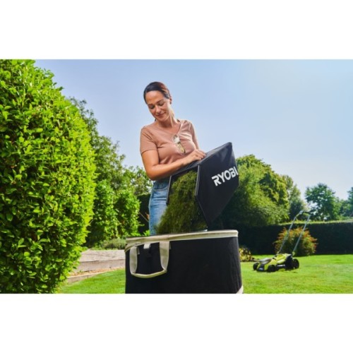 Газонокосарка Ryobi ONE+ HP RY18LMX33A-0 18V, 33см, 30л, 25-90мм, 9.3кг (без АКБ та ЗП) (5133006286)