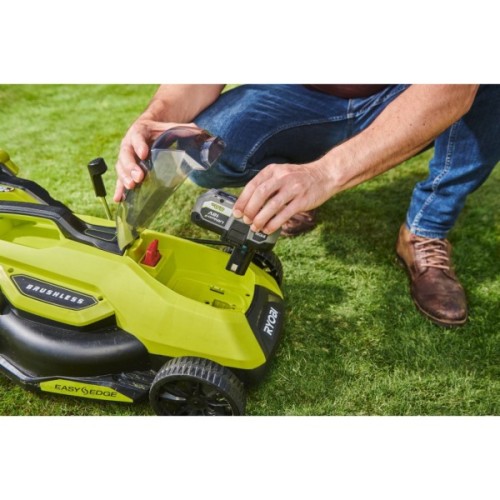 Газонокосарка Ryobi ONE+ HP RY18LMX33A-0 18V, 33см, 30л, 25-90мм, 9.3кг (без АКБ та ЗП) (5133006286)