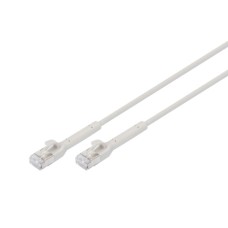 Патч-корд 0.5м, SFTP, cat.6A, AWG 32/7, Cu, TPE-LSZH, гнучкий, grey Digitus (DK-1632-A-005B)
