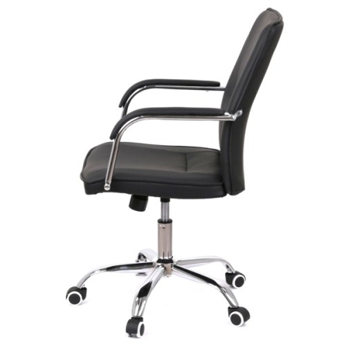 Офісне крісло Аклас Смарт Soft TILT Чорний (PU Black) (00161489)