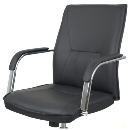 Офісне крісло Аклас Смарт Soft TILT Чорний (PU Black) (00161489)