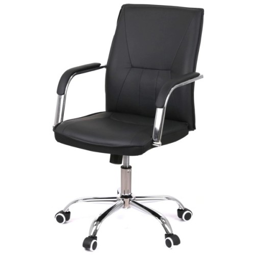 Офісне крісло Аклас Смарт Soft TILT Чорний (PU Black) (00161489)