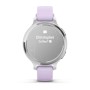 Смарт-годинник Garmin Lily 2 Active, Silver/Jasmine Purple, Silicone, (010-02891-01)