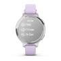 Смарт-годинник Garmin Lily 2 Active, Silver/Jasmine Purple, Silicone, (010-02891-01)