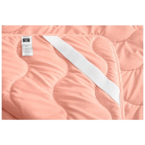 Наматрацник MirSon №1761 Eco Light Coral Silk на гумці в кутках 120x200 см (2200003712049)