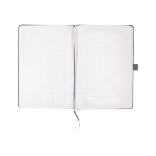Книга записна Axent Partner Prime 145x210 мм 96 аркушів, клітинка сіра (8305-62-A)