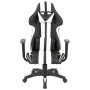 Крісло ігрове Аклас Стрік Light ANF Білий (PU-чорний/білий) (00160343)