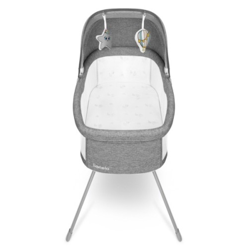 Ліжечко Lionelo приставне Malin Grey Stone (LO-MALIN GREY STONE)