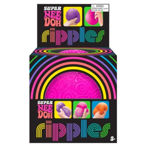 Антистрес NeeDoh серії Super – Яскраві кружальця (рожевий) (RSPND-2)