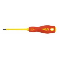 Викрутка Neo Tools шліцева 3.0 x 100 мм, (1000 В), CrMo (04-052)