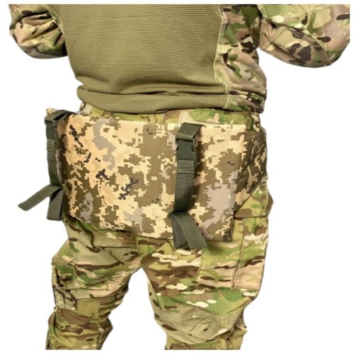 Туристичне сидіння Ranger Тактичне з вухами піксель (RA8908)