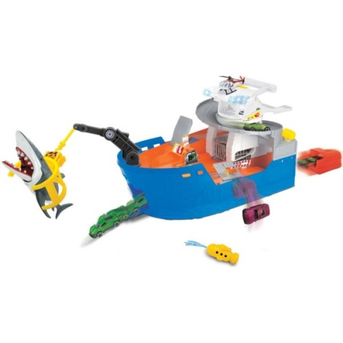 Ігровий набір Dickie Toys Катер з шлюпкою Полювання на акул (3779001)