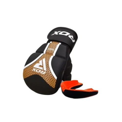 Рукавички для MMA RDX Shooter Aura Plus T-17 Black Golden XL (GSR-T17BGL-XL+)