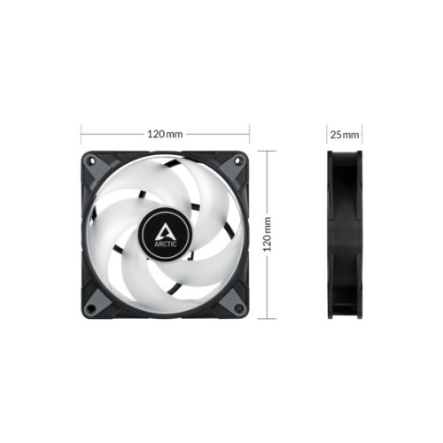 Кулер до корпусу Arctic P12 PWM PST RGB (ACFAN00229A)