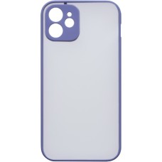 Чохол до мобільного телефона Intaleo Smoky Apple iPhone 12 Purple (1283126520112)