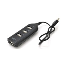 Концентратор Voltronic USB 2.0 to 4xUSB black (DNS-HUB4-OB)