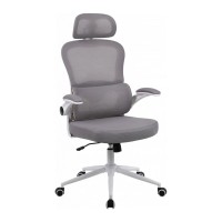 Офісне крісло GT Racer B-5880 White/Gray