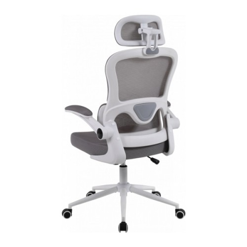 Офісне крісло GT Racer B-5880 White/Gray