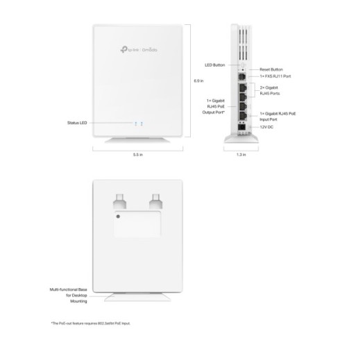 Точка доступу Wi-Fi TP-Link EAP650-DESKTOP