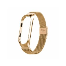 Ремінець до фітнес браслета BeCover Metal для Xiaomi Mi Smart Band 8 Gold (709359)