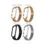 Ремінець до фітнес браслета BeCover Metal для Xiaomi Mi Smart Band 8 Gold (709359)
