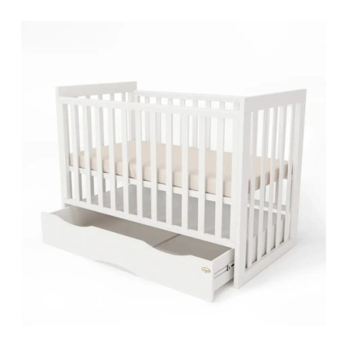 Ліжечко Angelo LUX-11 (біле) 120x60 (11031)