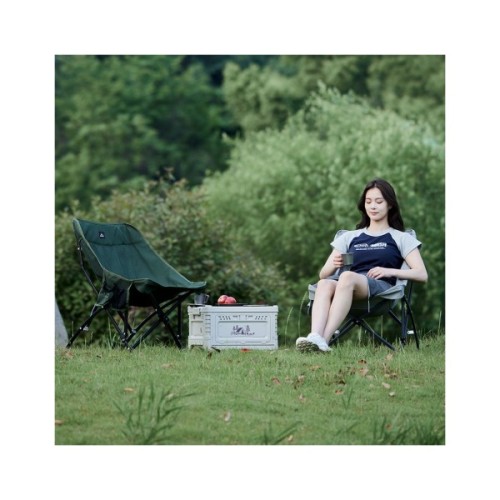 Крісло складане Naturehike CNK23JU0001 темно-зелене (6976023929724)