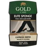 Губка для взуття GoldCare Elite Sponge Блиск Чорна (8697704014000)