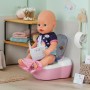 Аксесуар до ляльки Baby Born Інтерактивний унітазик для ляльки Baby Born Маленький туалет (837542)