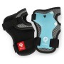Комплект захисту QPlay для дітей, розмір S (до 25 кг), блакитний (SP-01SafetyPadsSBlue)